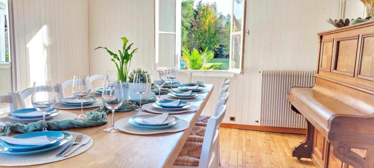 Charmante Maison Dans Les Landes X 10 Avec Piscine Et Salle D Escalade Lue المظهر الخارجي الصورة