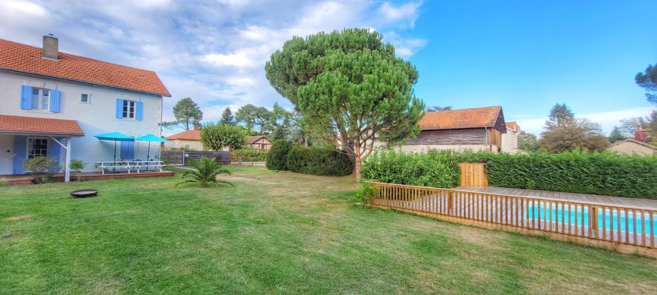 Charmante Maison Dans Les Landes X 10 Avec Piscine Et Salle D Escalade Lue المظهر الخارجي الصورة