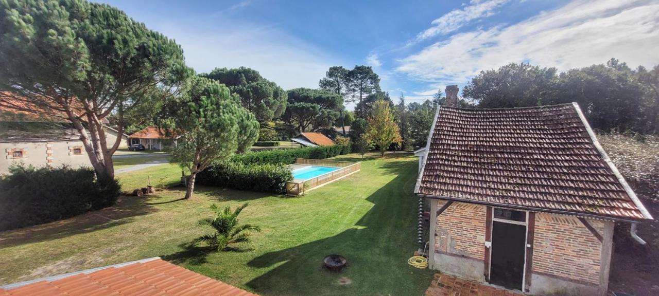 Charmante Maison Dans Les Landes X 10 Avec Piscine Et Salle D Escalade Lue المظهر الخارجي الصورة