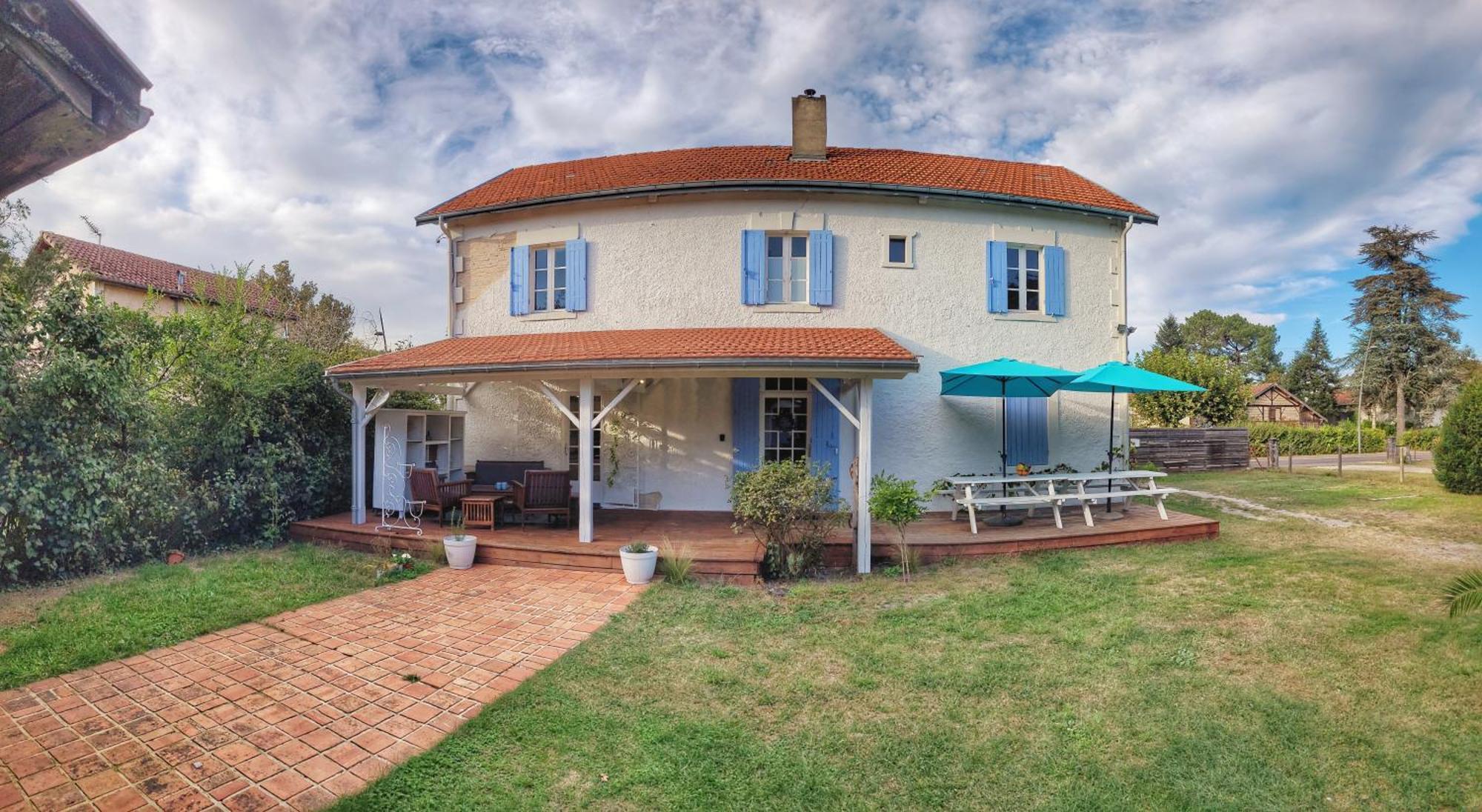 Charmante Maison Dans Les Landes X 10 Avec Piscine Et Salle D Escalade Lue المظهر الخارجي الصورة